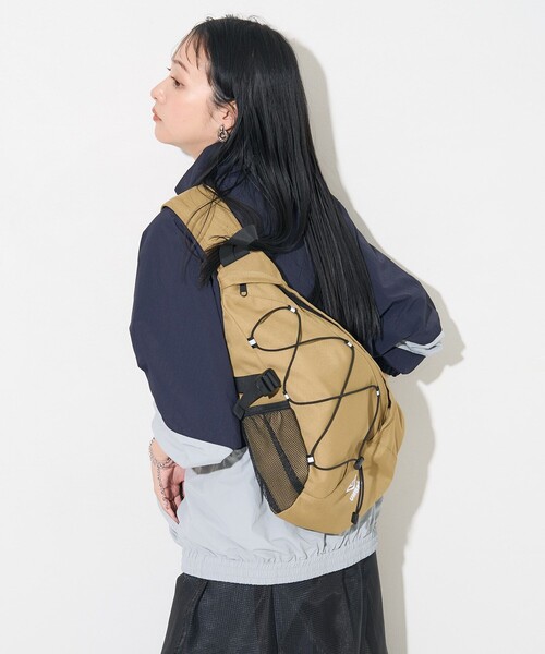 「FREAK'S STORE」 ナイロンブルゾン フリ- ベージュ レディースの画像