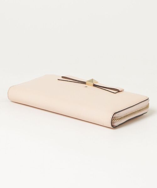 katespade ケイトスペード レザー 長財布 リボン L字ジップ　新品 kate spade NEW YORK（ケイト・スペード ニューヨーク） ケイト