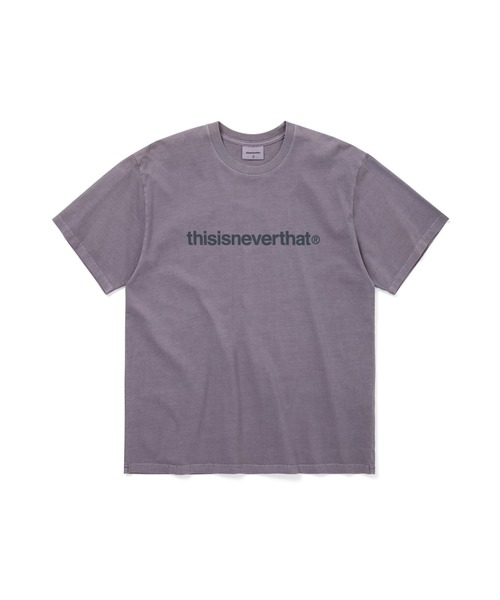 thisisneverthat グレー Tシャツ Sサイズ thisisneverthat（ディスイズネバーザット） tシャツ T-Logo Tee