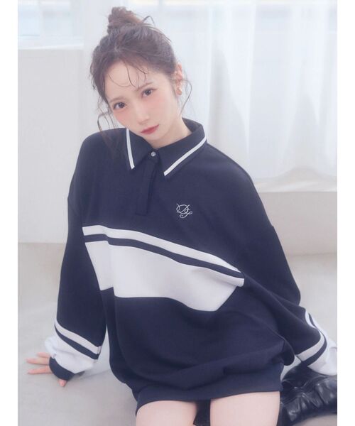 dazzlin（ダズリン） トレーナー スウェット 「≠ME 谷崎早耶コラボ