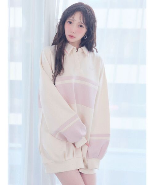 dazzlin（ダズリン） トレーナー スウェット 「≠ME 谷崎早耶コラボ