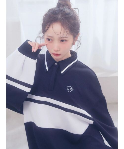 dazzlin（ダズリン） トレーナー スウェット 「≠ME 谷崎早耶コラボ