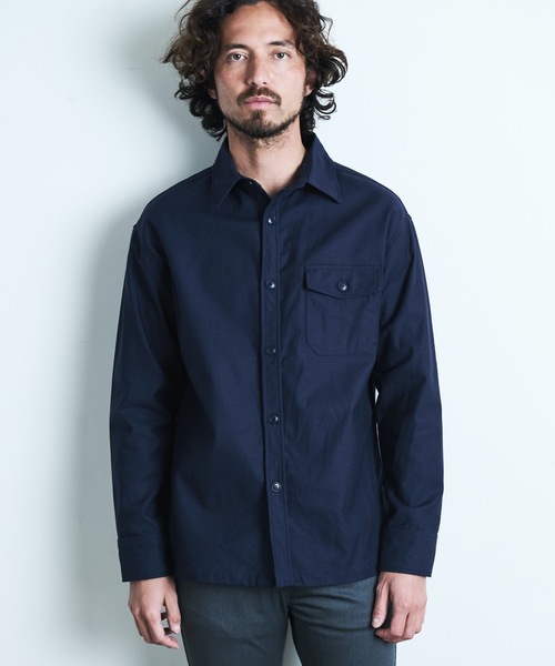 「Magine」 長袖シャツ 44 ブラック メンズ_画像4