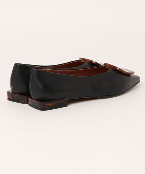 「INTER-CHAUSSURES」 フラットパンプス 36 ブラック レディース_画像2