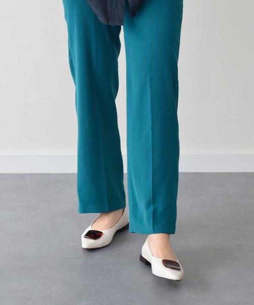 「INTER-CHAUSSURES」 フラットパンプス 36 ブラック レディース_画像5