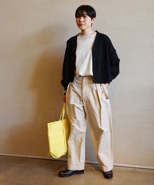「JOURNAL STANDARD LUXE」 ニットカーディガン - ブラック レディースの画像