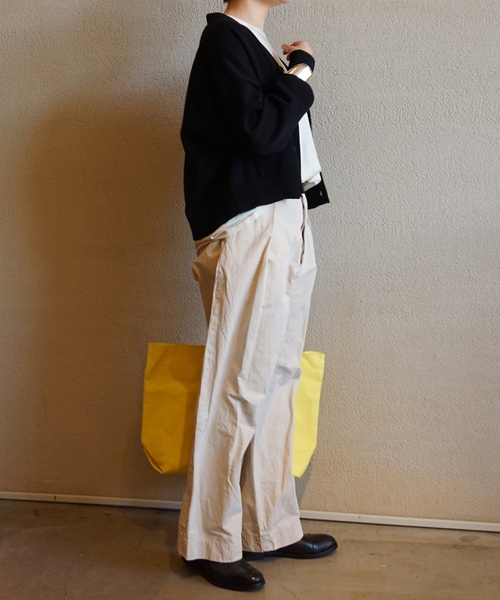 「JOURNAL STANDARD LUXE」 ニットカーディガン - ブラック レディースの画像