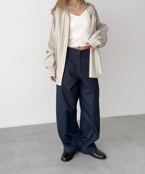 「CANAL JEAN」 「El mar」パンツ SMALL ベージュ レディースの画像