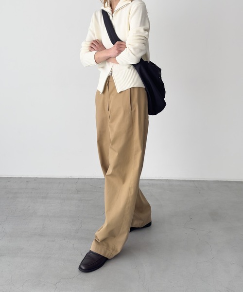 「CANAL JEAN」 「El mar」パンツ SMALL ベージュ レディースの画像