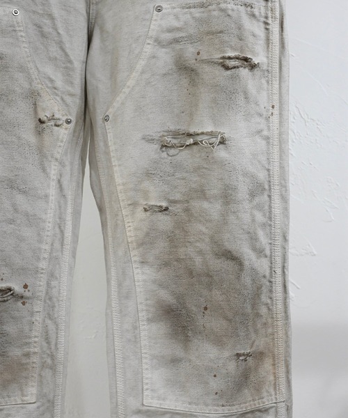 Rafu（ラフ） ジーンズ 「MIYAGIHIDETAKA」Damaged Work Pants メンズ