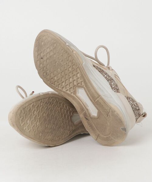 「+diana」 ローカットスニーカー 24.0cm ベージュ レディース_画像3
