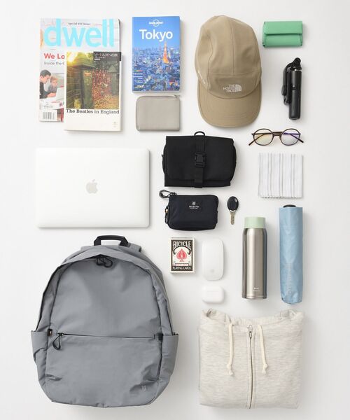 「TRAVEL SHOP MILESTO」 リュック フリ- ブラック レディース_画像3