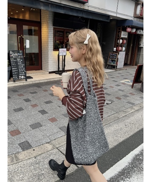 「JUMELLE」 トートバッグ FREE ブラック レディース_画像8