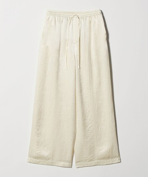 BEAUTY＆YOUTH UNITED ARROWS ワイドパンツ パンツ アセテートサテン
