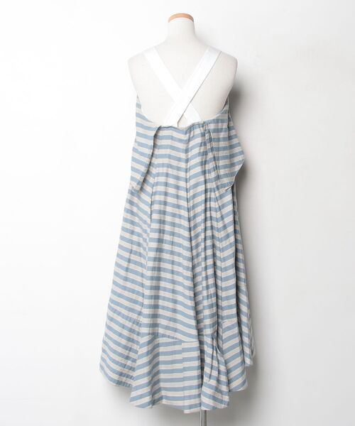 JIL SANDER NAVY（ジルサンダーネイビー） ボーダー柄ノースリーブ 