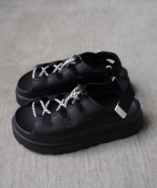 UGG　スポーツサンダル「GoldenGlow Toggle」23cmブラック UGG Australia（アグオーストラリア） サンダル UGG（アグ）W