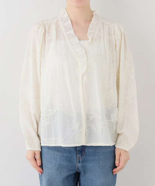 ブラウス シャツ 「一部店舗+WEB限定」BA＆SH / バッシュ BLOUSE PETTY レディースの画像