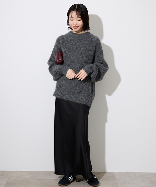 SLOBE IENA（スローブイエナ） ロングスカート 36 カーキ レディース