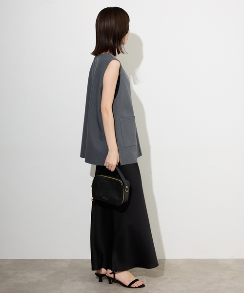 SLOBE IENA（スローブイエナ） ロングスカート 36 カーキ レディース