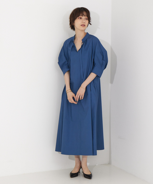 「Rouge vif」 半袖ワンピース フリー ブラック レディース_画像3