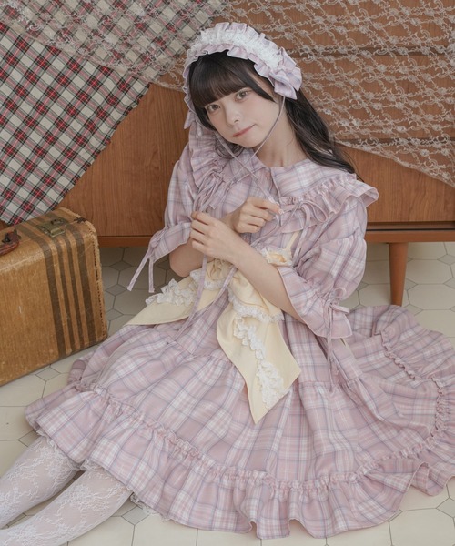 kutir（クティール） ワンピース 「クティールとレトロ」チェック