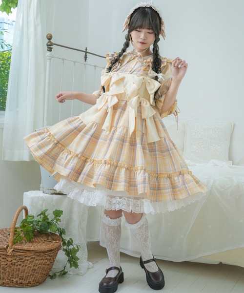 kutir（クティール） ワンピース 「クティールとレトロ」チェック