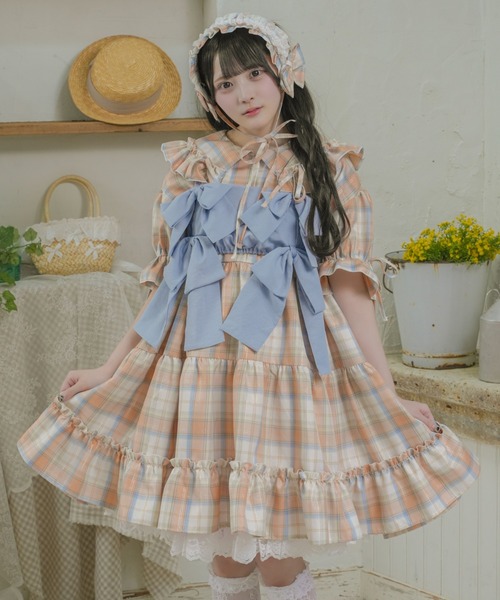 kutir（クティール） ワンピース 「クティールとレトロ」チェック