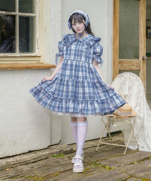 kutir（クティール） ワンピース 「クティールとレトロ」チェック