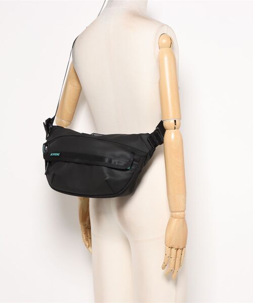 【未使用品】CHROME ボディバッグ ウエストポーチ グレー CHROME（クローム） ウエストポーチ BOT FLAP SLING 5L NAUGHTIAM別注