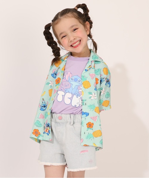 Disney(ディズニー) アロハシャツ ブラウス シャツ 親子お揃い Disney(ディズニー) アロハシャツ ブラウス シャツ 親子お揃い