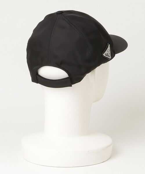 PRADA（プラダ） Re-Nylon ベースボール キャップ L ブラック