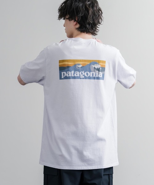 patagonia（パタゴニア） tシャツ M'S BOARDSHORT LOGO POCKET