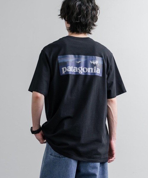 patagonia（パタゴニア） tシャツ M'S BOARDSHORT LOGO POCKET