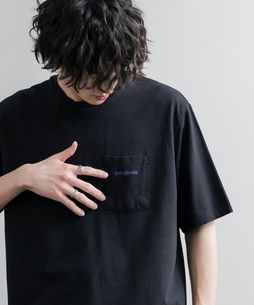 patagonia（パタゴニア） tシャツ M'S BOARDSHORT LOGO POCKET