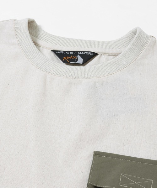「KRIFF MAYER」 半袖Tシャツ LARGE ブラック メンズ_画像7