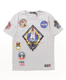 HUDSON tシャツ 「HUDSON」（UN）刺繍ワッペン デザイン Tシャツ