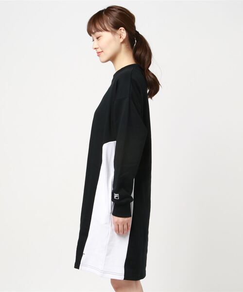 FILA - FILA 今期　ワンピース　L 美品 FILA（フィラ） ワンピース 「FILA/フィラ」スウエットスリット入り