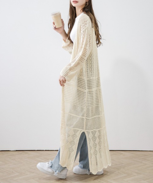 美品 SUKU HOME DRESSING ガウン ロング カーディガン 羽織 美品 SUKU HOME DRESSING ガウン ロング カーディガン 羽織