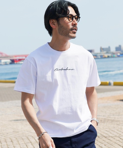 JIGGYS SHOP（ジギーズショップ） tシャツ ロゴ刺繍 半袖Tシャツ