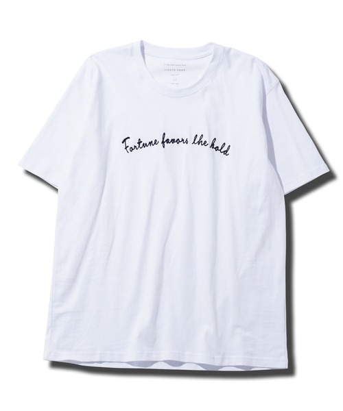 新品Tシャツ tシャツ 刺繍 白S レディース メンズ 半袖T ワンフォークロージング 1111clothing ◇フラワー サガラ刺繍 T