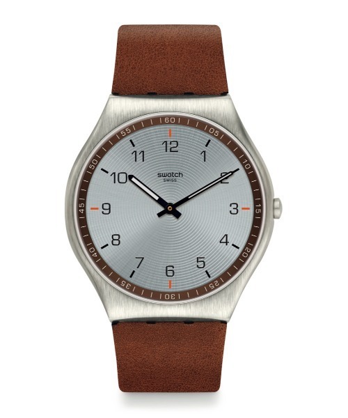 Swatch（スウォッチ） 腕時計 SKIN SUIT BROWN メンズ : ZOZOTOWN