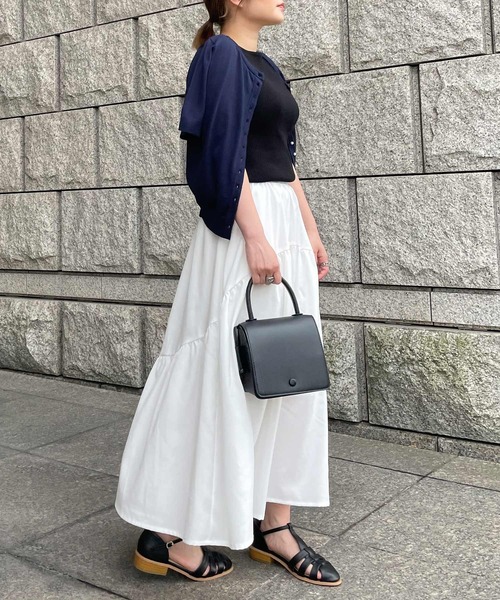 【coconosuke】✿ロング丈ツーピース♥デートや女子会にも最適 TWOFACE OSAKA staff styling #035 NAMI 170cm work hardな