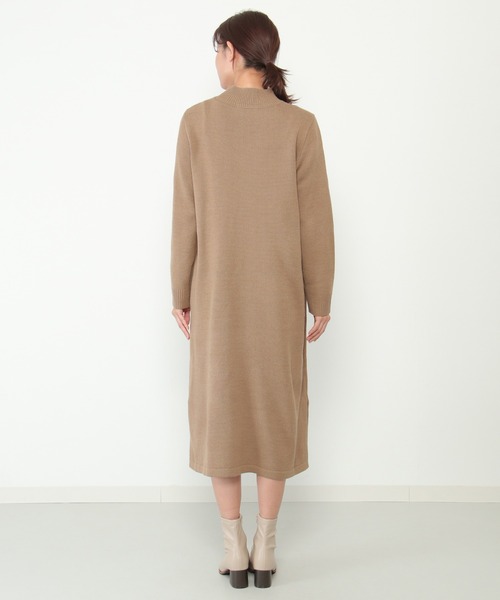 ikka（イッカ） ワンピース 「2点セット」ニットベストワンピース