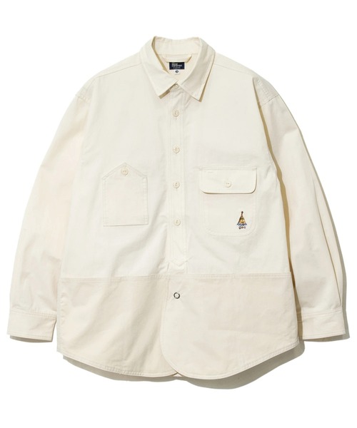 goslowcaravan  ツイルシャツ XL goslowcaravan ツイルシャツ XL