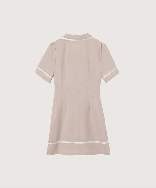 LA POMME petit ワンピース ポロカラースポーツワンピース/Polo