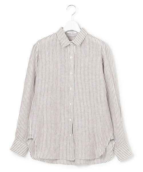 23区 ブラウス シャツ 「WEB限定カラーあり」LIBECO ベーシック