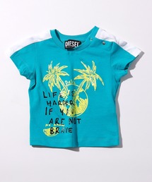洗練されたデザイン　DIESEL BABY Tシャツ & スイムパンツ 12M DIESEL KIDS tシャツ 入学式 DIESEL(ディーゼル)Baby グラフィック