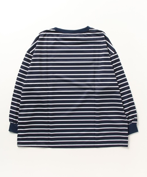 MGV tシャツ オーバーサイズボーダーロンT メンズ レディース