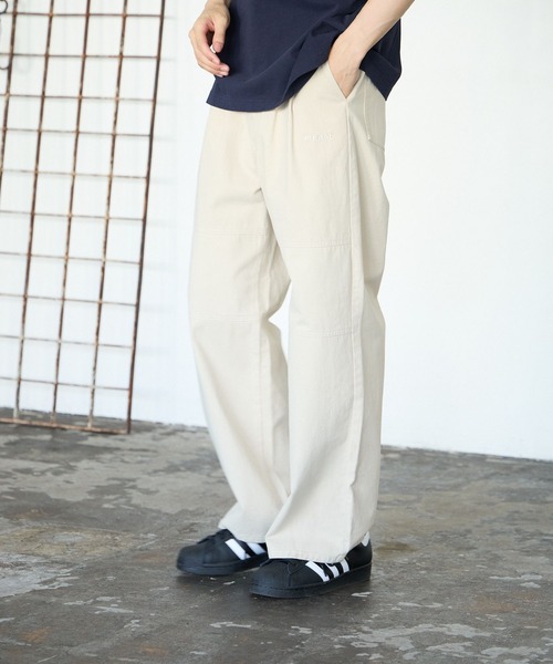 PBLIM パンツ PBLIM/2タックツイルパンツ レディース メンズ