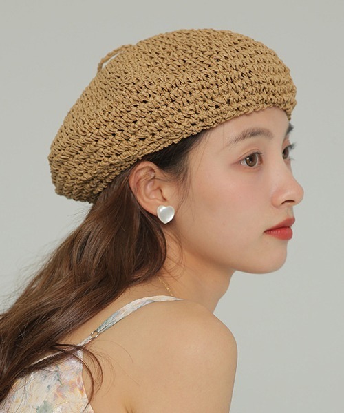 Sugri ミニベレー帽　レース柄　帽子 楽天市場】【9/15限定 14％OFFクーポン】ベレー帽 レース 帽子